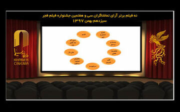  9 فیلم برتر آرای مردمی جشنواره فیلم فجر