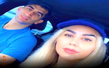 همسر علیرضا بیرانوند روسری از سر برداشت و مدل شد + عکس 