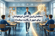 مطمئن ترین کلاس تیزهوشان برای عبور از رقابت سخت!