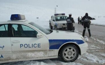 ‍ تردد در محورهای اورامانات و گردنه‌های کرمانشاه تنها با زنجیر چرخ امکان‌پذیر است 