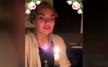 تولد ۴۲ سالگی‌ مهناز افشار در خارج از کشور