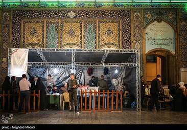  انتخابات ریاست جمهوری و شورای شهر - حرم عبدالعظیم حسنی(ع)  + تصاویر