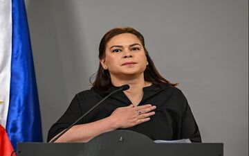 آزادی معاون رئیس‌جمهوری فیلیپین پس از اتهام تهدید به ترور