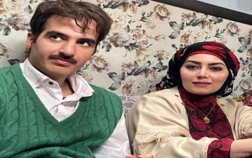 عکس پاشا جمالی بازیگر نفش مهیار در سریال نون خ با لباس راحتی در خانه باحالش!