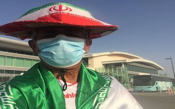 ورود تیم ملی فوتبال ایران به قطر 