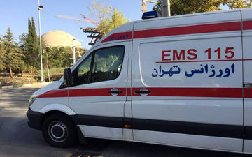 فوت راننده وانت پیکان به دلیل عدم کنترل خودرو