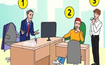 باهوش ها بگویند کدام مرد رئیس است؟ + پاسخ