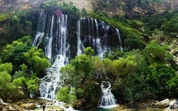 آبشار زیبای "شِوی"، بزرگترین آبشار طبیعی خاورمیانه + فیلم 