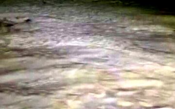 رودخانه دز کف کرد / پدیده عجیب و شوک آور در دزفول