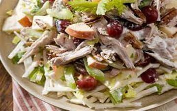 سالاد بسیار مقوی| طرز تهیه  سالاد بوقلمون !