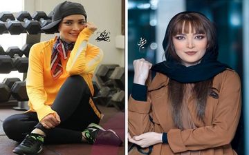 مانتو جذاب و پر زرق و برق بهنوش طباطبایی در اکران فیلم ابلق