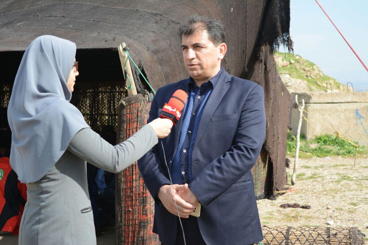حضور روسای فدراسیون‌های ورزشی در مرز خسروی شهرستان قصر شیرین 