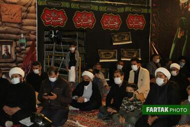 مراسم درگذشت والده مکرمه حجت‌الاسلام  رئیس سازمان گسترش اقتصاد مقاومتی 