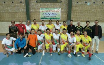  مسابقات فوتسال بسیجیان پالایشگاه گاز ایلام برگزار شد