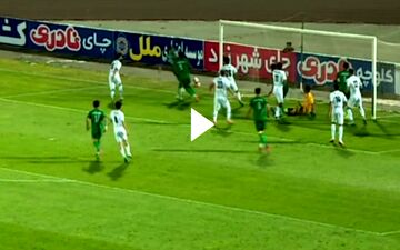 گل اول شمس آذر به پیکان توسط ربیع زاده + ویدئو