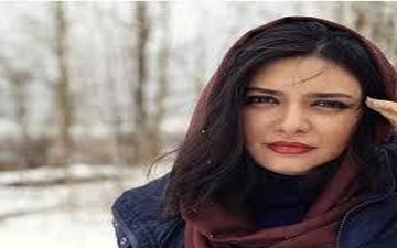 لیندا کیانی و امین حیایی در پشت صحنه فیلم جدیدش