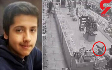 لحظه ی تکان دهنده ی مرگ دزد 13 ساله با شلیک هفت گلوله+فیلم