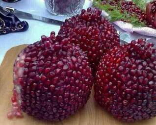 میوه آرایی شب یلدا برای عروس