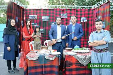 جشنواره گردشگری خوراک کرمانشاهی در شهر بازی 