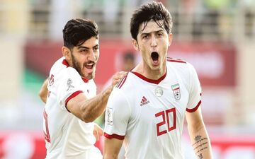 گل اول ایران به قطر (سردار آزمون) | فیلم