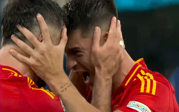 اشک‌ها و لبخندها بعد از قهرمانی اسپانیا در یورو ۲۰۲۴ + ویدئو