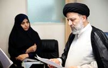 بازدید سرزده حجت الاسلام رئیسی از مرکز ارتباطات مردمی قوه قضاییه