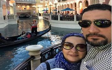 خوشگذرانی لاله صبوری و همسرش در لاس وگاس (عکس)