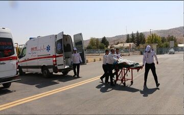 برخورد پژو ۴۰۵ با گاردریل+ جزئیات حادثه
