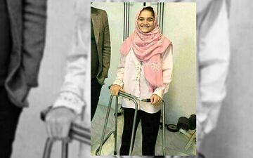 آخرین عکس از هانیه دختر فداکار سرپل ذهاب هنگام زلزله 