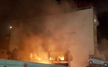 مصدومیت ۳۷ نفر در انفجار هایپرمارکت شیراز