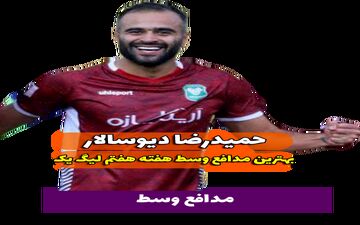 اختصاصی/حمیدرضادیوسالار؛ بهترین دفاع وسط هفته هفتم لیگ یک/فیلم