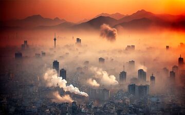 آلودگی تهران تا شنبه ظهر ادامه خواهد داشت! + ویدئو