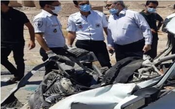 بی‌توجهی در رانندگی جان ۲ جوان را در کرمان گرفت