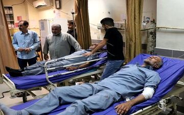 راننده پراید 7 تن از کاروان پیاده اربعین حسینی را در انزلی له کرد+ تصاویر 