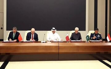 همکاری نظامی ترکیه، قطر، پاکستان و اندونزی برای تقویت امنیت