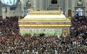 دختر امام (ره) در مراسم سالگرد ارتحال امام خمینی