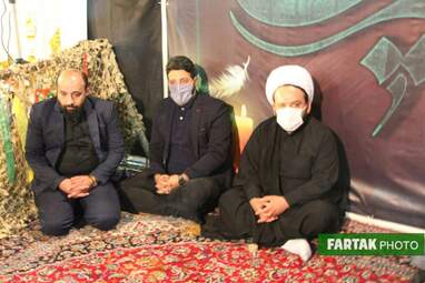 مراسم درگذشت والده مکرمه حجت‌الاسلام  رئیس سازمان گسترش اقتصاد مقاومتی 