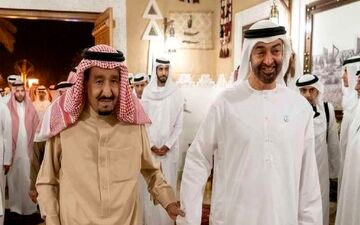 دیدار ولیعهد ابوظبی با پادشاه عربستان در غیاب بن سلمان