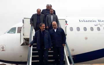  معاون اول رئیس جمهوری وارد کرمانشاه شد