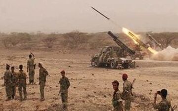  موشک بالستیک «زلزال ۱» یمن مواضع سعودی را در هم کوبید