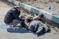 ۱۹ شهروند در حمله به نجف‌آباد به شهادت رسیدند؛ هدف قرار گرفتن دوباره محل حادثه هنگام امدادرسانی
