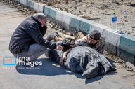 ۱۹ شهروند در حمله به نجف‌آباد به شهادت رسیدند؛ هدف قرار گرفتن دوباره محل حادثه هنگام امدادرسانی