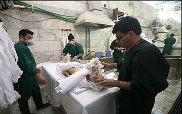 روزی چند جنازه در غسالخانه بهشت زهرا شسته می شود؟ 