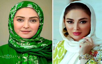 هر دو شوهر الهام حمیدی در یک قاب + عکس جنجالی