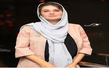 پوشش و میکاپ گلوریا هاردی به همراه همسرش در اکران یک فیلم (عکس)