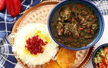  قورمه سبزی با سبزی خشک  هم خیلی خوب میشه!