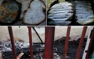 آتش زدن امام زاده های شمال کشور به دست آشوبگران + فیلم