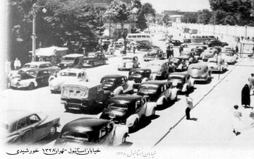 عکس/ خیابان استانبول در سال 1328