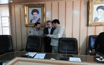 مراسم تودیع و معارفه فرمانده یگان حفاظت محیط زیست کرمانشاه برگزار شد