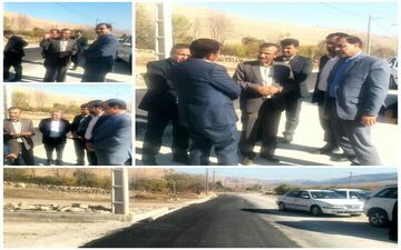 دهگردشی و بازدید میدانی فرماندار و مدیران دستگاههای اجرایی شهرستان از روستاهای بخش شباب وزاگرس/ اختصاص ۵۰۰ ملیون تومان برای اسفالت معابرسنگ سفید
